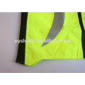 reflective running gear reflective running vest 100% taffeta fabric security vest